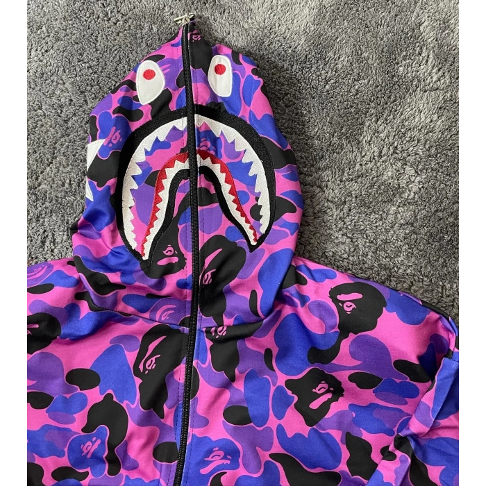 BAPE Unisex Oversize 2 İplik Hırka