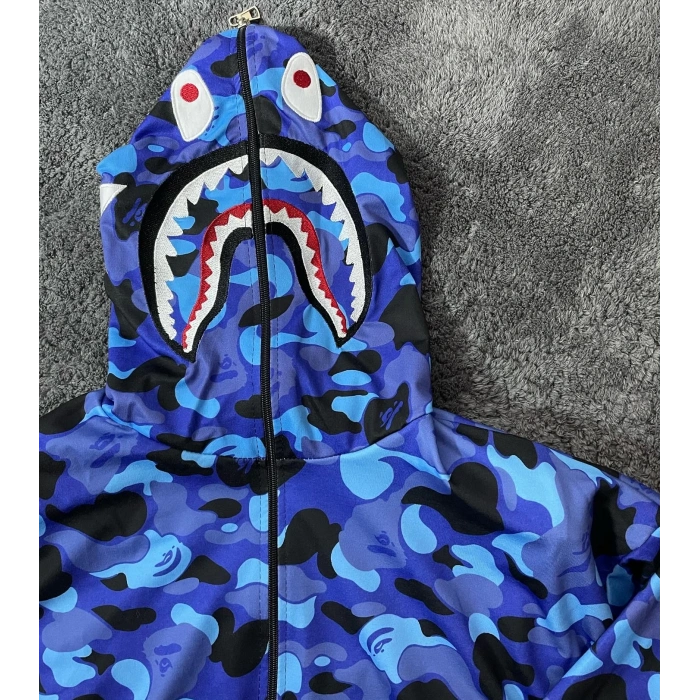 BAPE Unisex Oversize 2 İplik Hırka