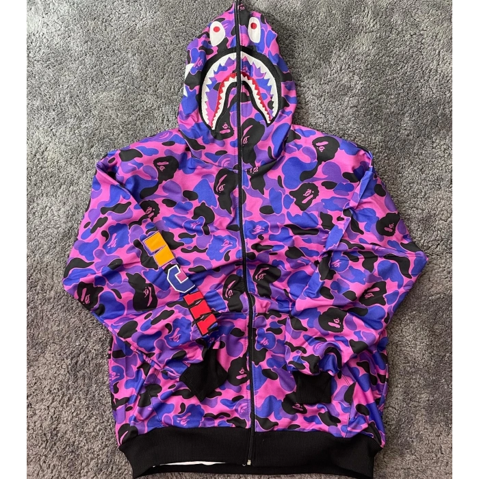 BAPE Unisex Oversize 2 İplik Hırka