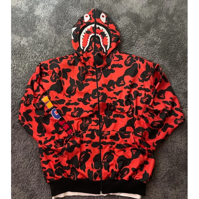 BAPE Unisex Oversize 2 İplik Hırka