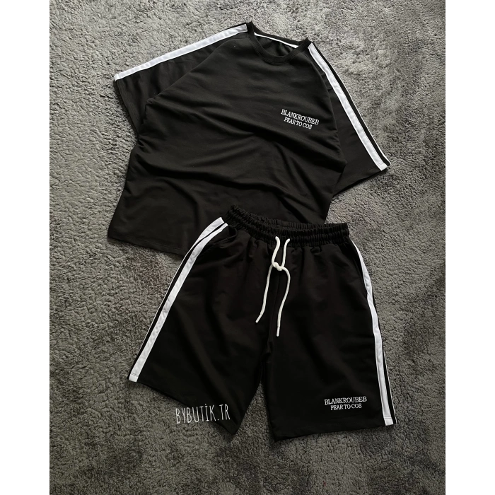 BLANK UNISEX PAMUKLU ŞORT TAKIM