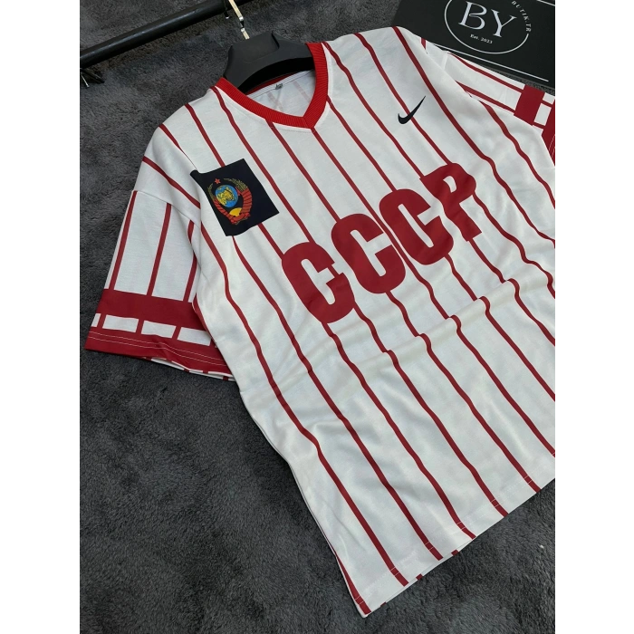 CCCP Baskılı Unisex Oversize Tshirt