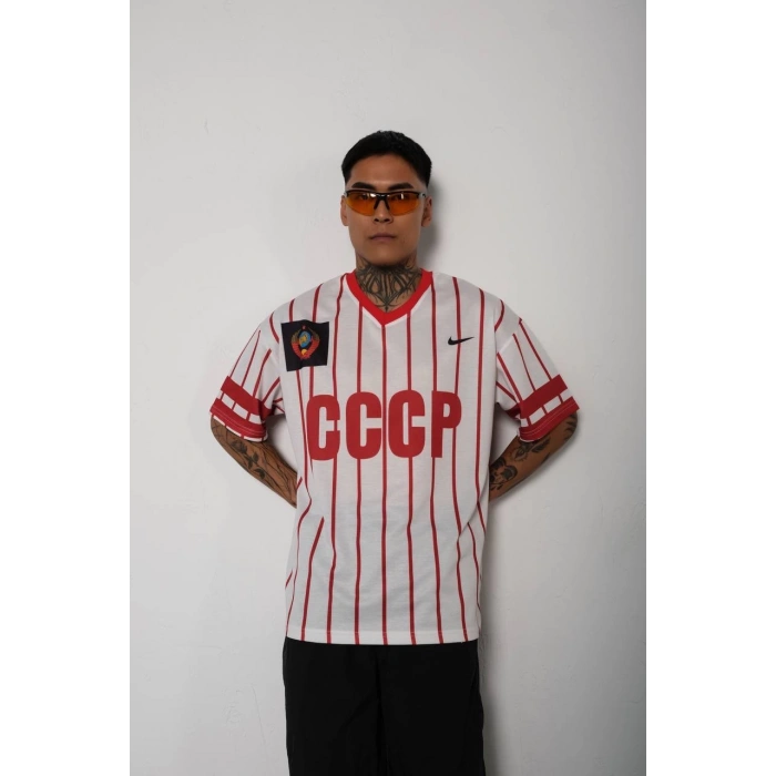 CCCP Baskılı Unisex Oversize Tshirt