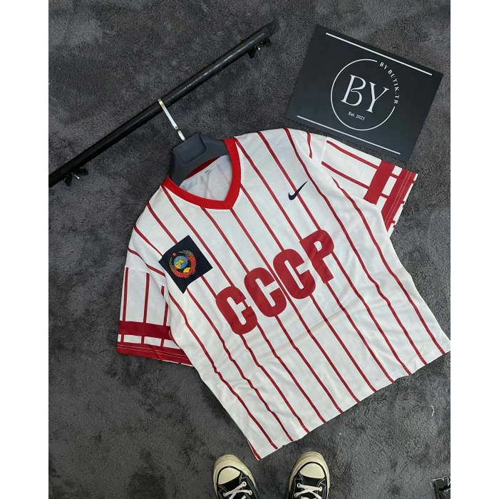 CCCP Baskılı Unisex Oversize Tshirt