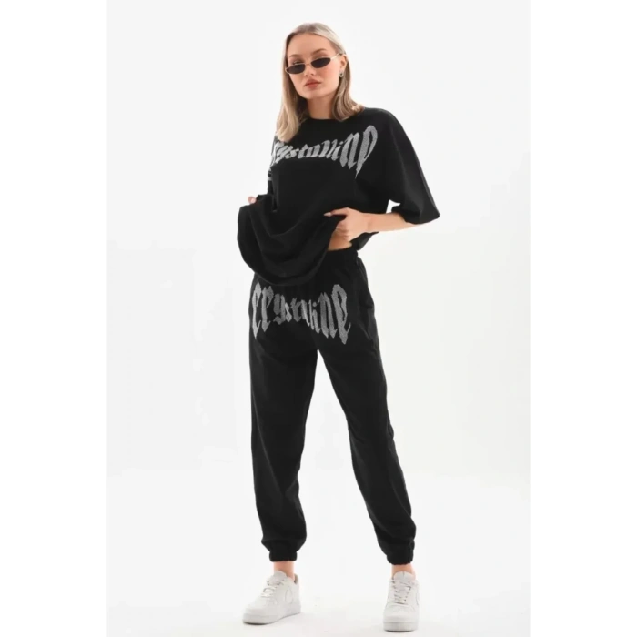 CRY TAŞ BASKI 2 İPLİK UNISEX TAKIM