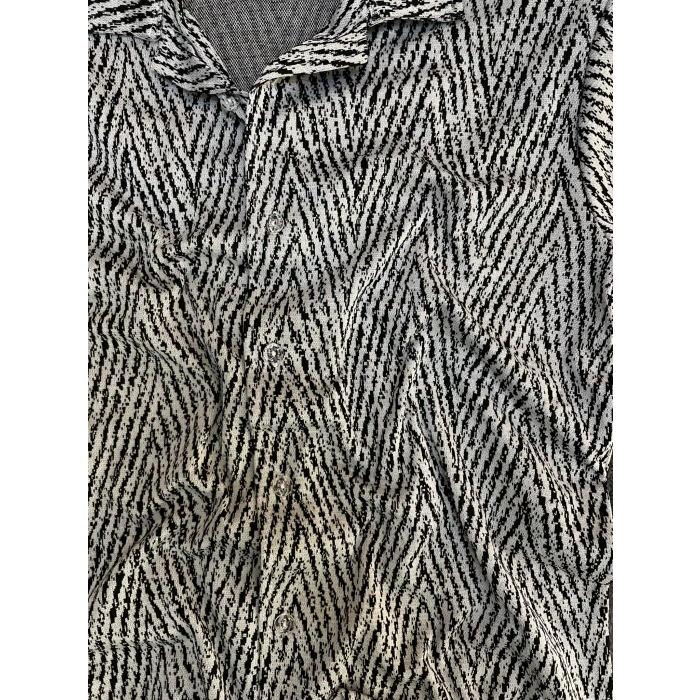 Desenli Örme Gömlek