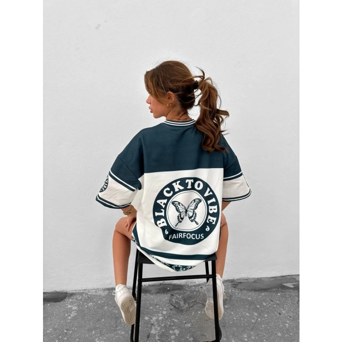 FAIRFOCUS UNISEX OVERSIZE TSHIRT(YEŞİL)