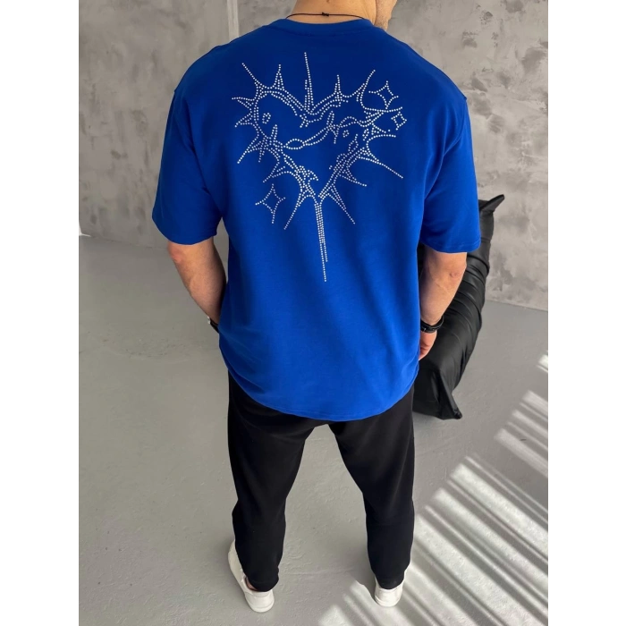 HEART SIRT TAŞ BASKI UNISEX TSHIRT