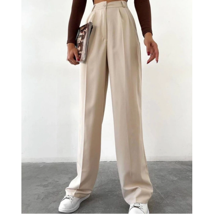 Kadın Keten Pantolon