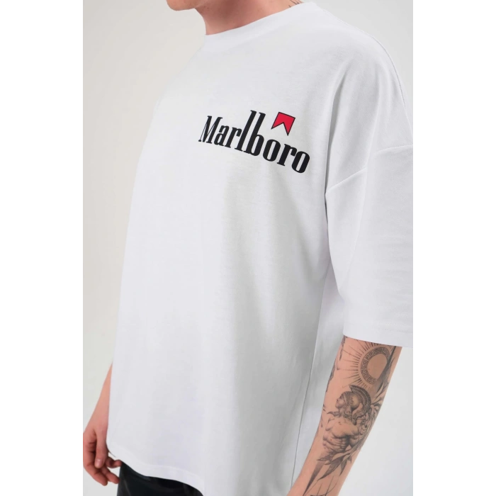 MARL UNISEX OVERSIZE PAMUKLU TSHIRT