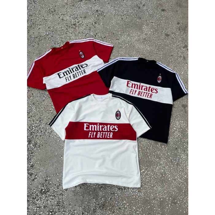 MILAN UNISEX OVERSIZE TSHIRT (KIRMIZI)