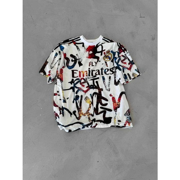 NK REAL UNISEX FORMA TSHIRT (BEYAZ)