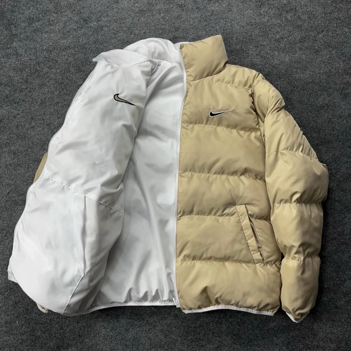 NK ÇİFT TARAFLI Kol Nakış Unisex Mont