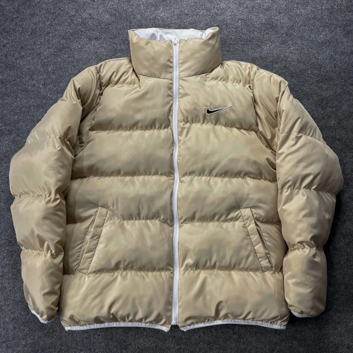 NK ÇİFT TARAFLI Kol Nakış Unisex Mont