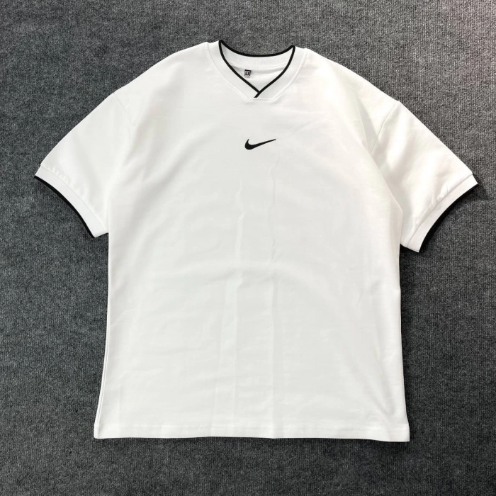 NK LOGOLU RİBANA DETAY UNISEX TSHIRT