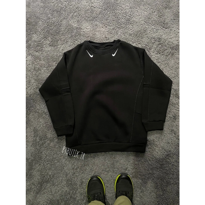 NK Nakışlı 3 İplik Unisex Sweatshirt