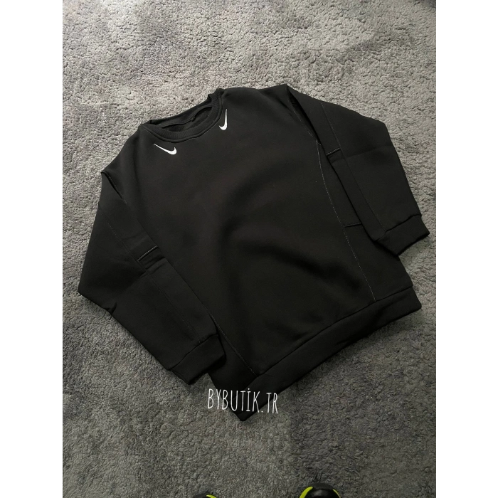 NK Nakışlı 3 İplik Unisex Sweatshirt