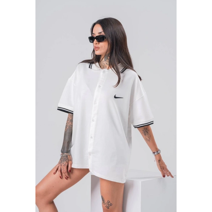 NK RİBANA YAKA UNISEX GÖMLEK