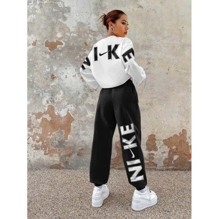 NK Sırt Baskılı Unisex Eşofman Takımı