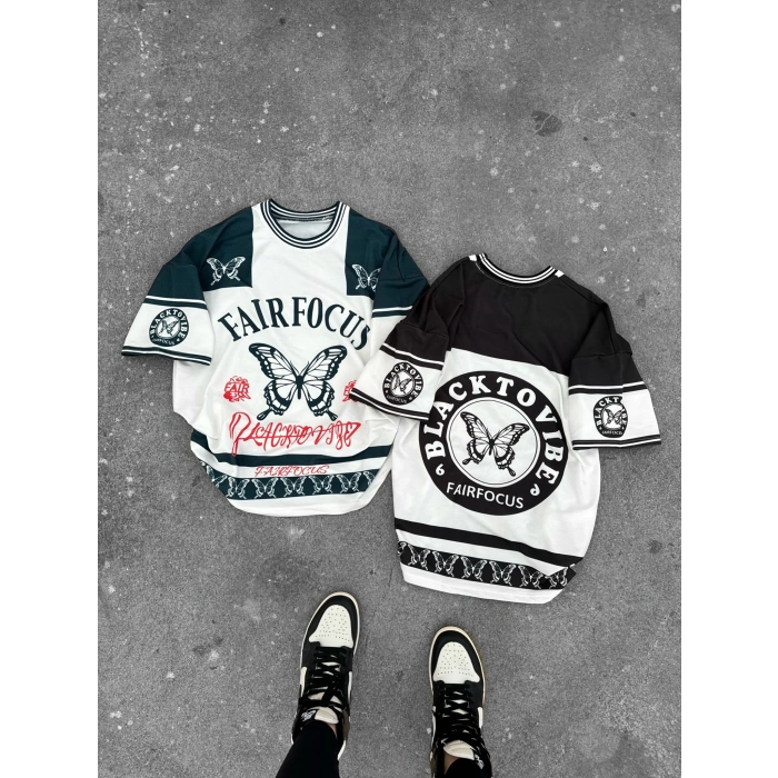 FAIRFOCUS UNISEX OVERSIZE TSHIRT(YEŞİL)