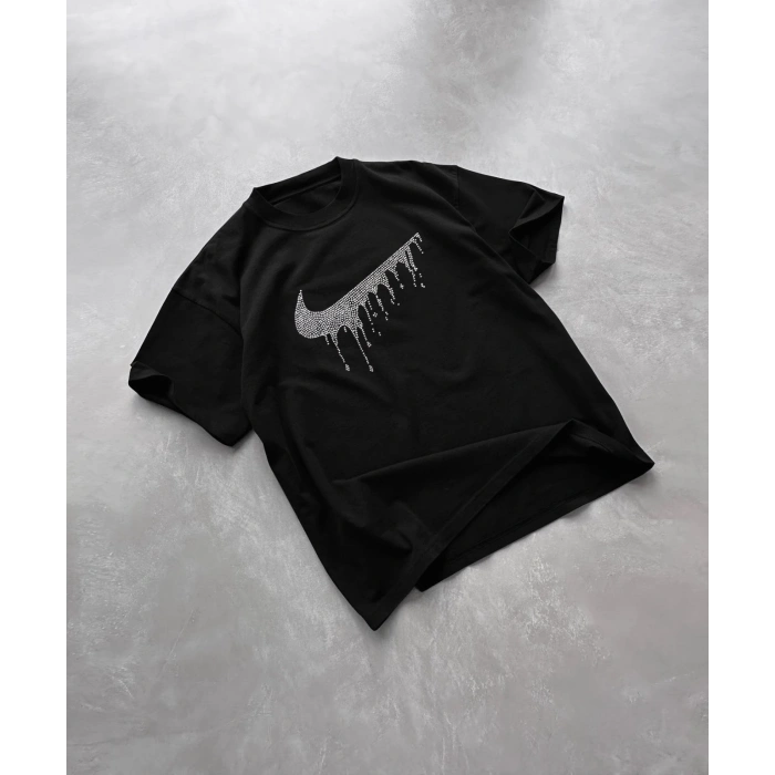 NK TAŞ BASKI UNISEX OVERSIZE TSHIRT