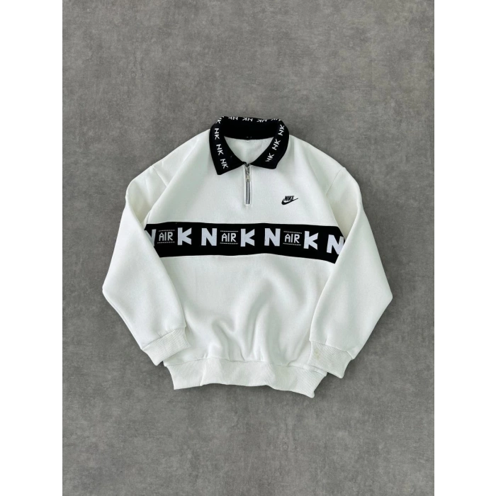 NK YAKA NAKIŞ UNISEX SWEATSHIRT