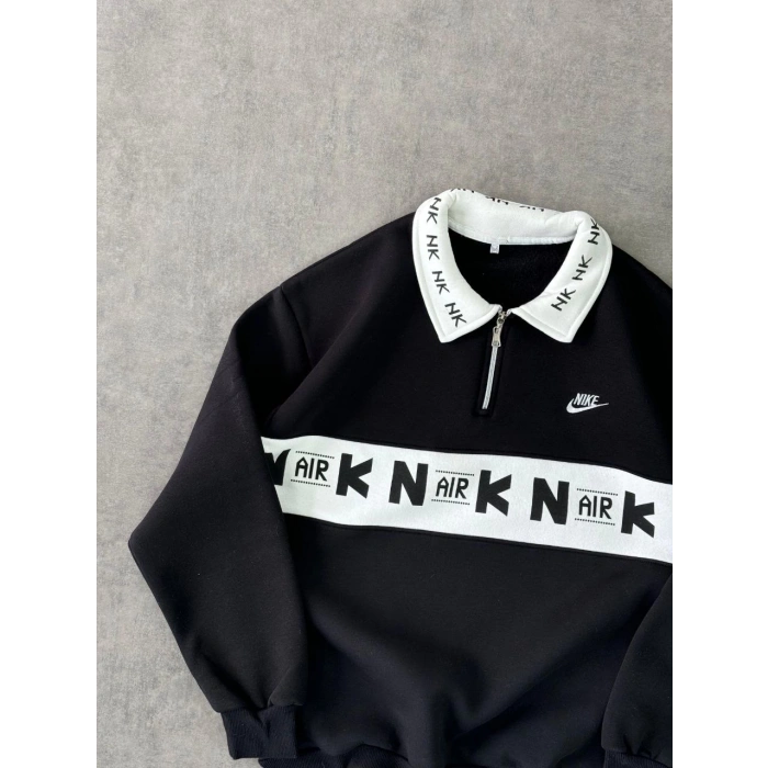 NK YAKA NAKIŞ UNISEX SWEATSHIRT