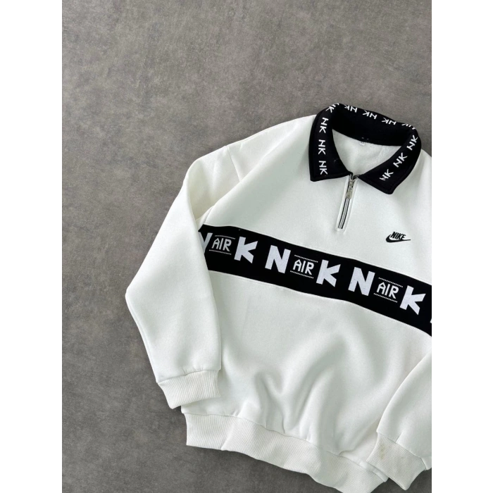 NK YAKA NAKIŞ UNISEX SWEATSHIRT