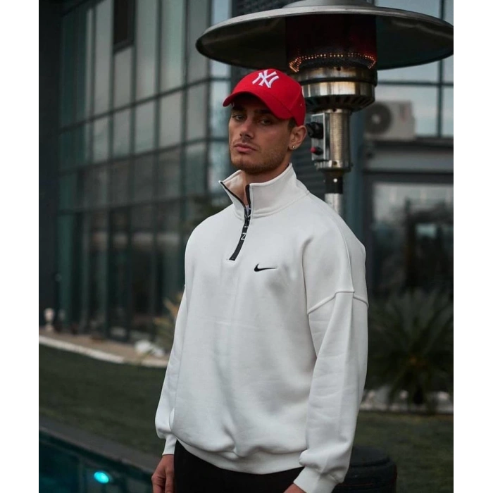 NK YARIM FERMUARLI SWEAT