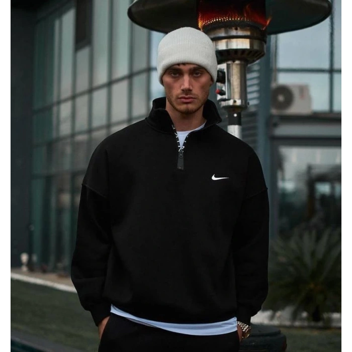 NK YARIM FERMUARLI SWEAT