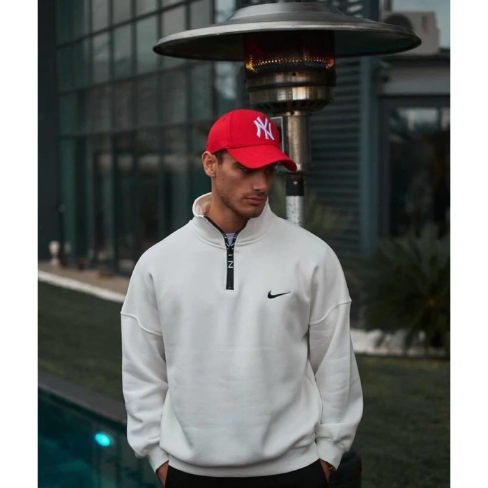 NK YARIM FERMUARLI SWEAT