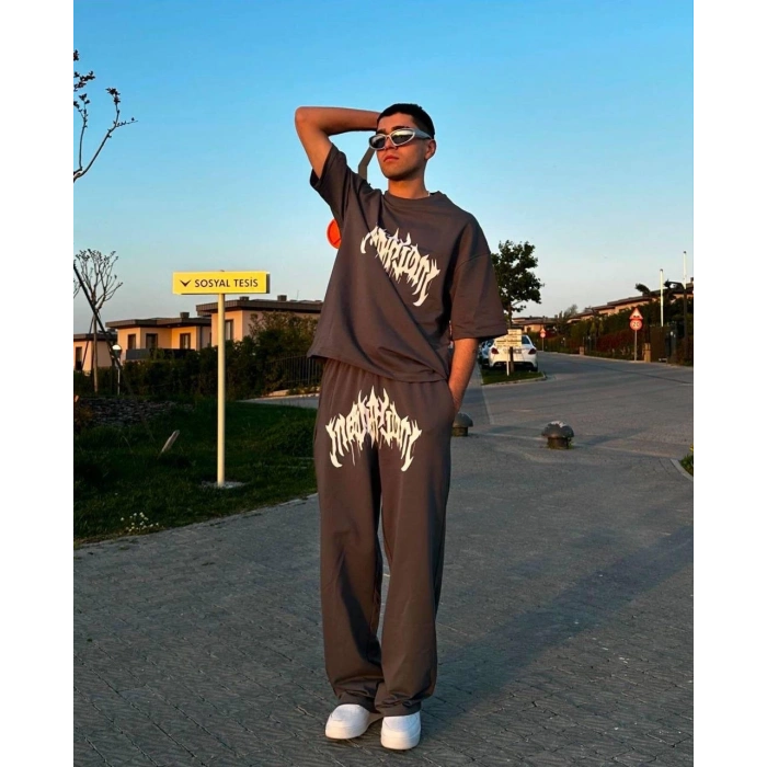 ÖN BASKI UNISEX EŞOFMAN TAKIMI