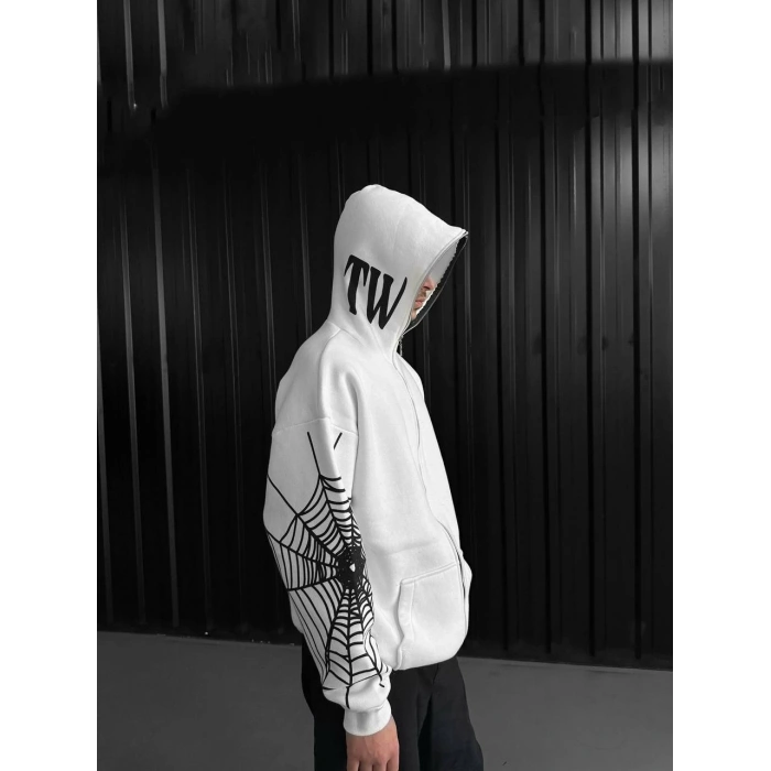 ÖRÜMCEK BASKI FULLZIP HIRKA