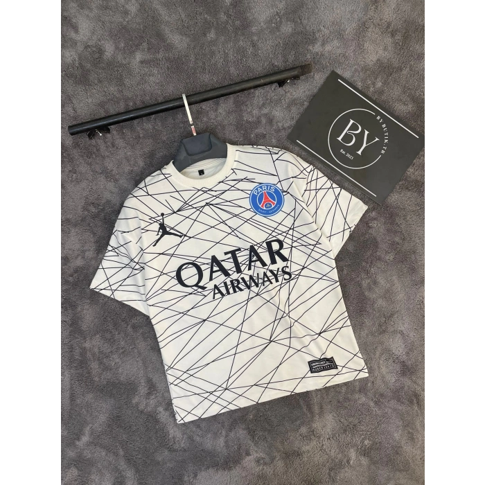 PSG Baskılı Unisex Oversize Tshirt