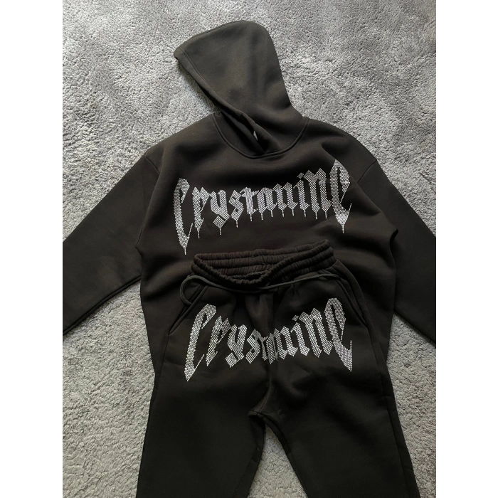 Taş Baskı Unisex Eşofman Takımı