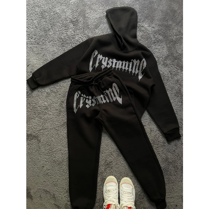 Taş Baskı Unisex Eşofman Takımı