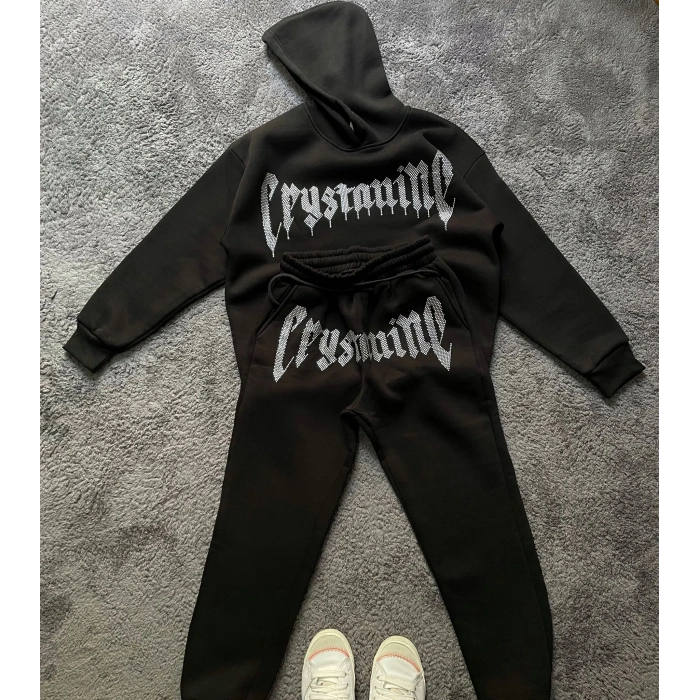 Taş Baskı Unisex Eşofman Takımı