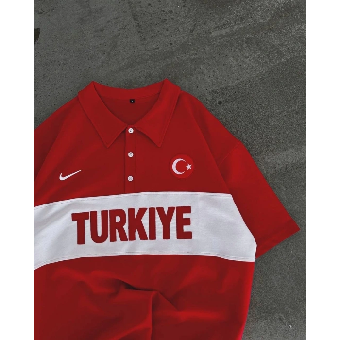 TÜRKİYE NAKIŞLI MİLLİ FORMA TSHIRT