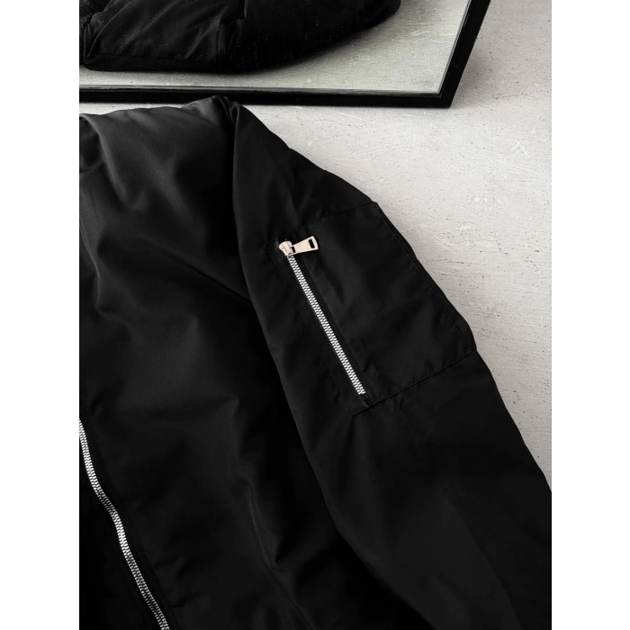 Unisex Kapitoneli Bomber Ceket