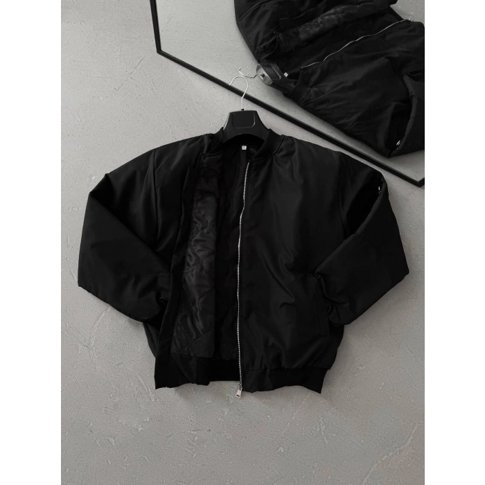 Unisex Kapitoneli Bomber Ceket
