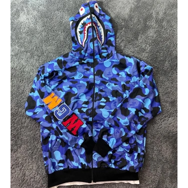 BAPE Unisex Oversize 2 İplik Hırka
