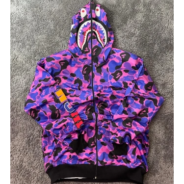 BAPE Unisex Oversize 2 İplik Hırka