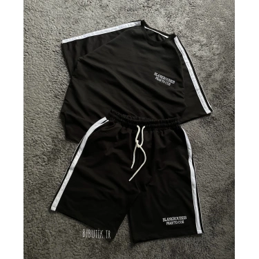 BLANK UNISEX PAMUKLU ŞORT TAKIM