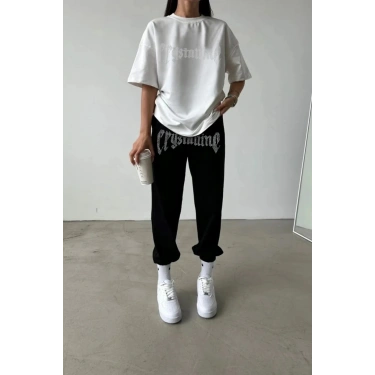 CRY TAŞ BASKI 2 İPLİK UNISEX TAKIM