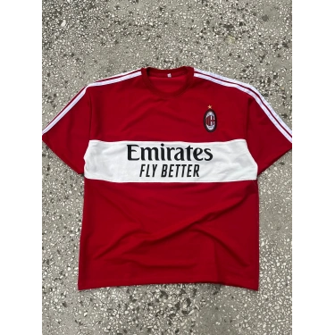 MILAN UNISEX OVERSIZE TSHIRT (KIRMIZI)