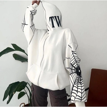 ÖRÜMCEK BASKI FULLZIP HIRKA