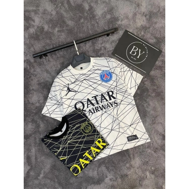 PSG Baskılı Unisex Oversize Tshirt