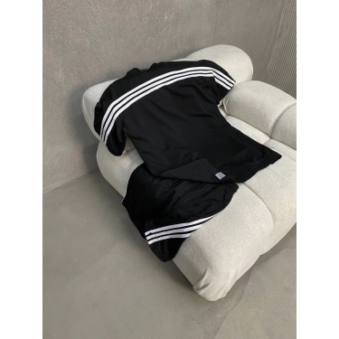 ŞERİT DETAY UNİSEX ŞORT TAKIM