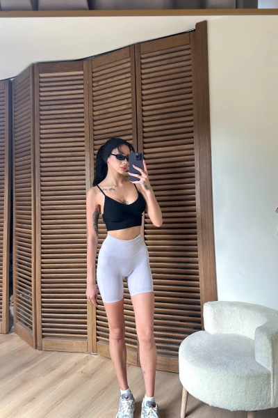 Gyms Biker Tayt Lila