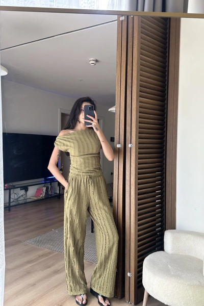 Moss Dokulu Takım Haki